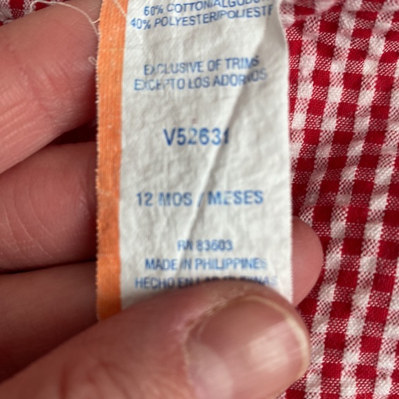 Spring baby dress with bloomer - Picture 5 of 7